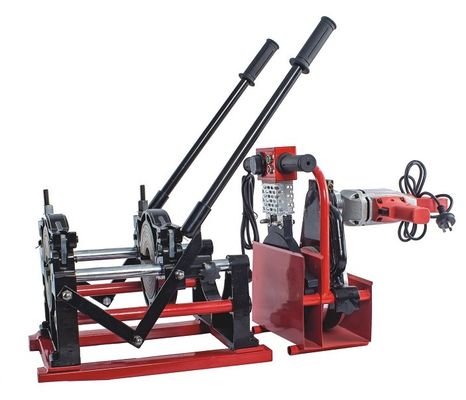 2 Clamps2.3KW 63 밀리미터 내지 160 밀리미터  매뉴얼 Hdpe 관 용접기