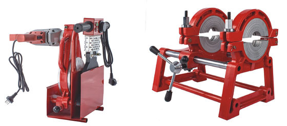 3.3kW 250 밀리미터 HDPE 맞대기 융착 용접기 2는 90 밀리미터 110 밀리미터 125 밀리미터 140 밀리미터 160 밀리미터 180 밀리미터 200 밀리미터 225 밀리미터 250 밀리미터를 고정시킵니다