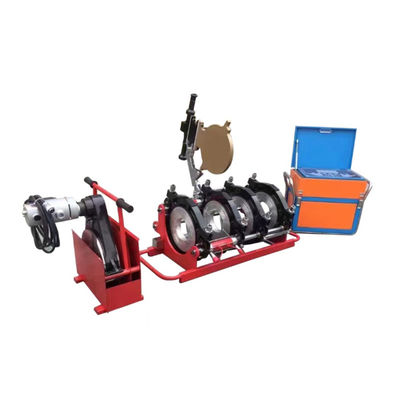 CNC 자동 HDPE 파이프 맞대기 융착 용접기 90 - 250 밀리미터