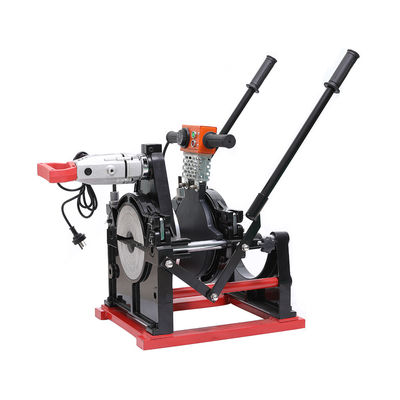자동 63mm에서 200mm HDPE 맞대기 융해 용접 기계 2 죔쇠 반