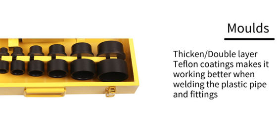 HDPE 800W 20-32mm Plastic Fusion Welding Equipment