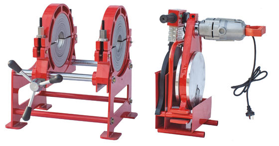 3.3kW 250 밀리미터 HDPE 맞대기 융착 용접기 2는 90 밀리미터 110 밀리미터 125 밀리미터 140 밀리미터 160 밀리미터 180 밀리미터 200 밀리미터 225 밀리미터 250 밀리미터를 고정시킵니다